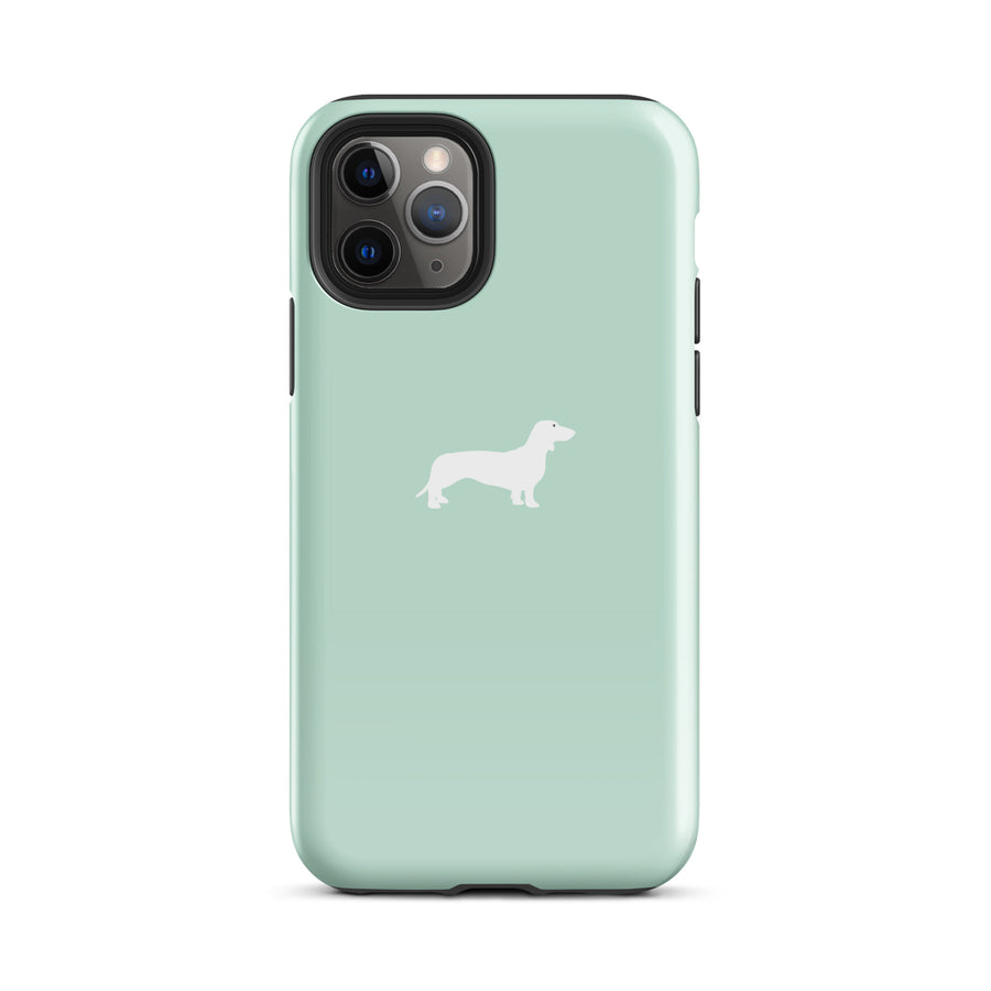 coque chien teckel iphone