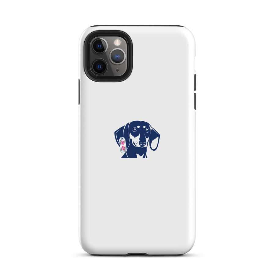 coque teckel bleu iphone