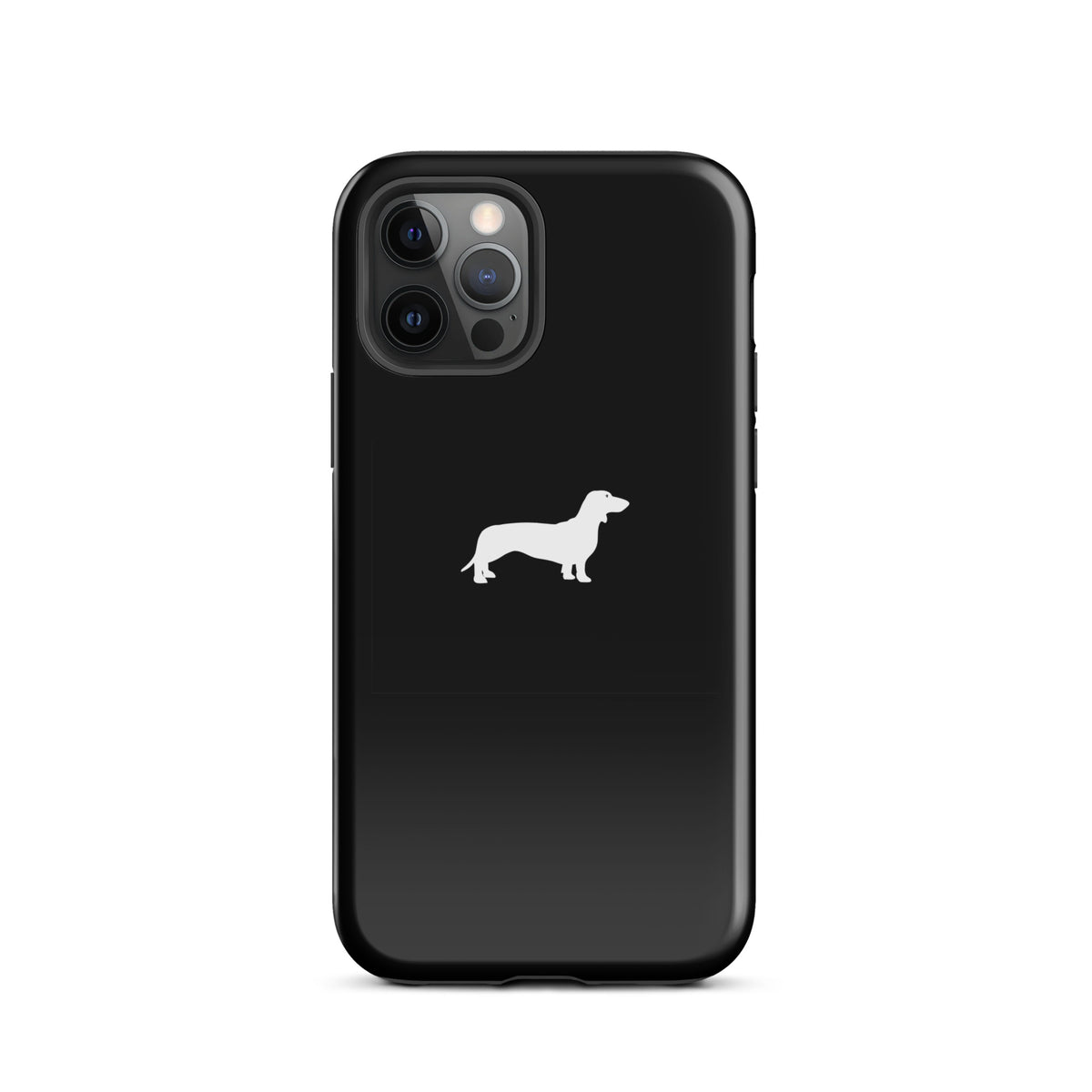 coque iphone teckel noir originale