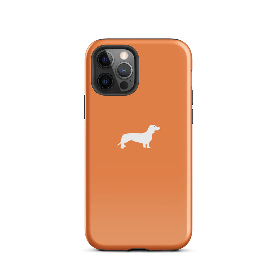 coque teckel orange iphone mandarine