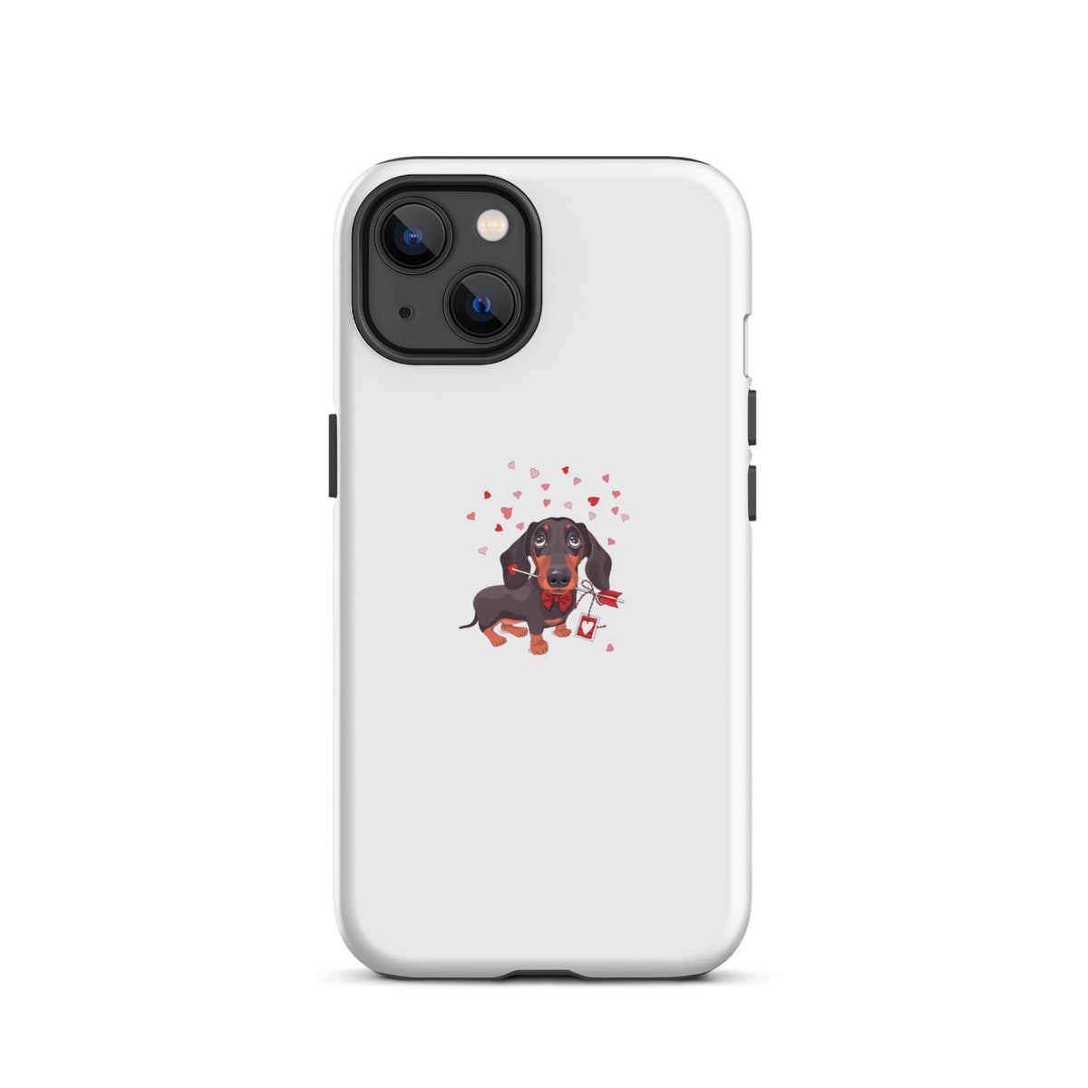 coque chien saucisse iphone blanche