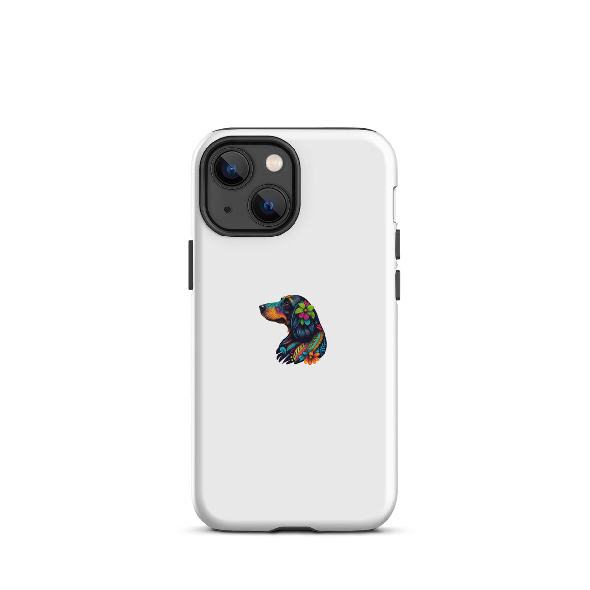 coque iphone teckel artistique