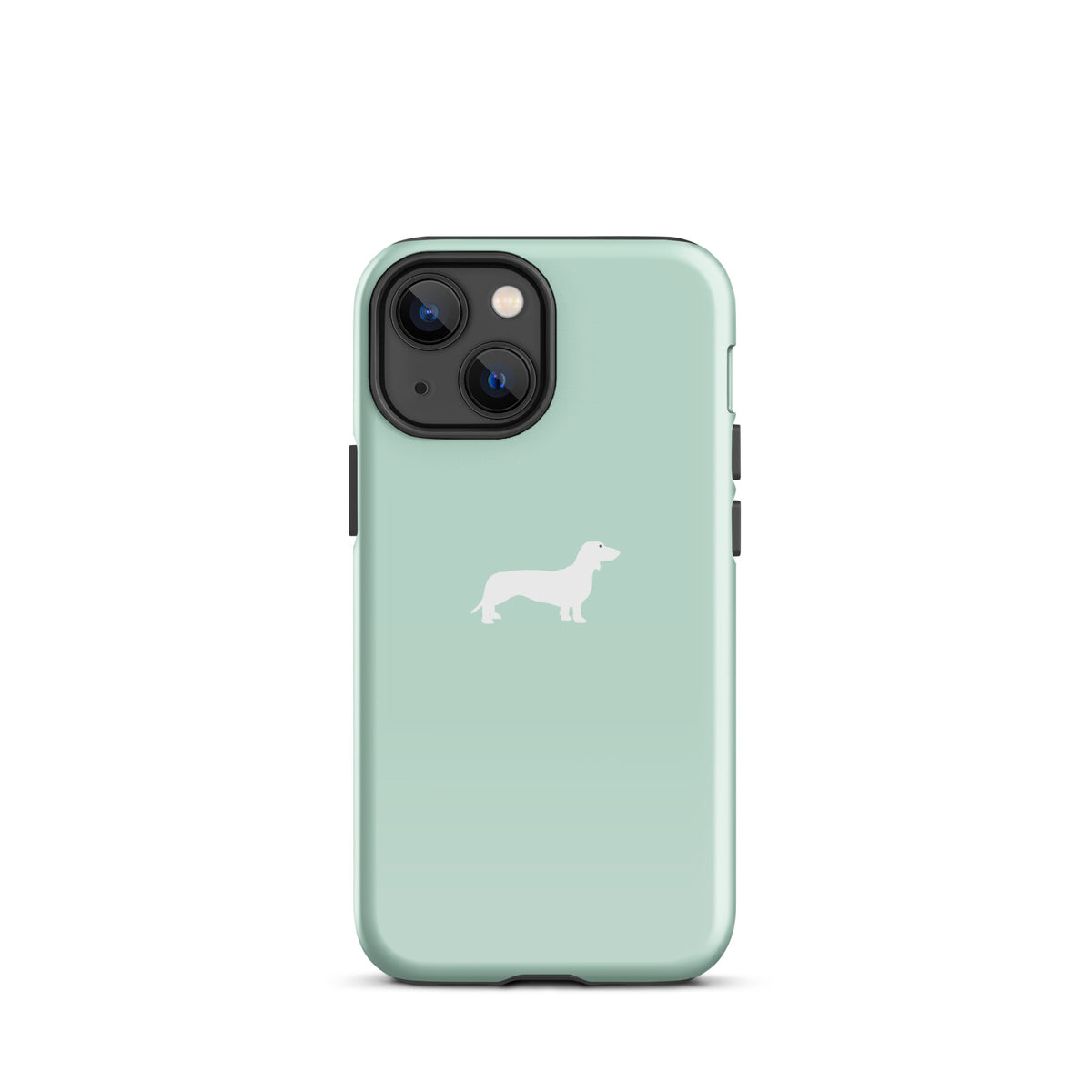 coque chien teckel iphone elegante