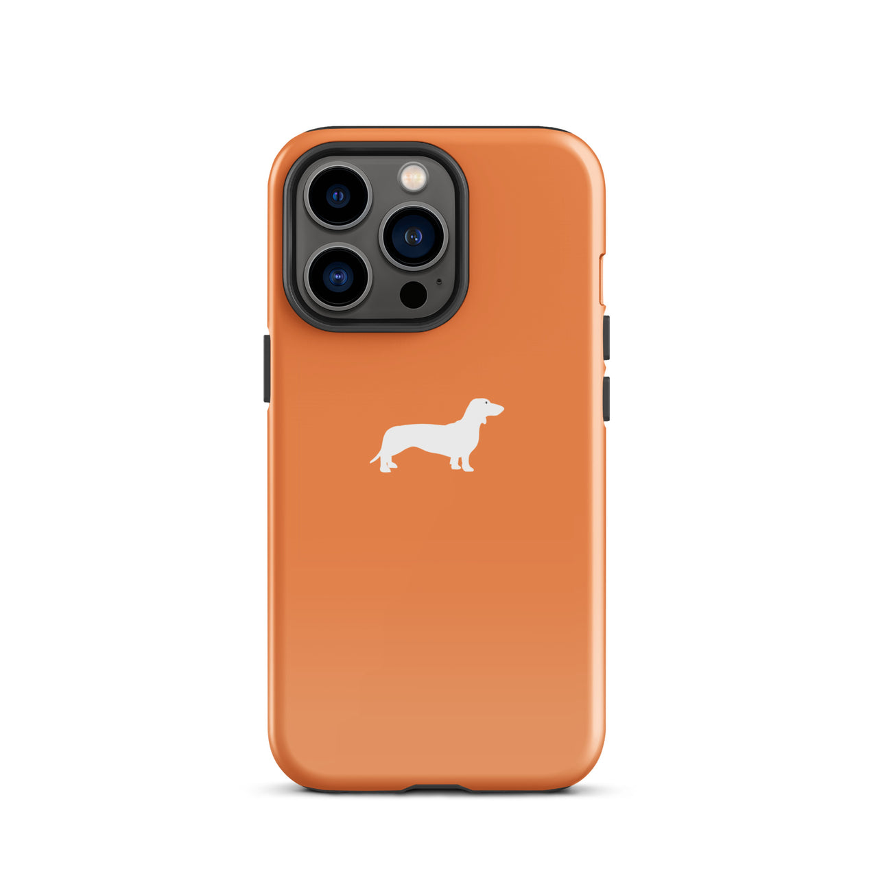 coque iphone teckel orange premium