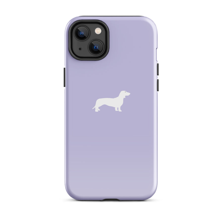 coque teckel lila iphone resistante