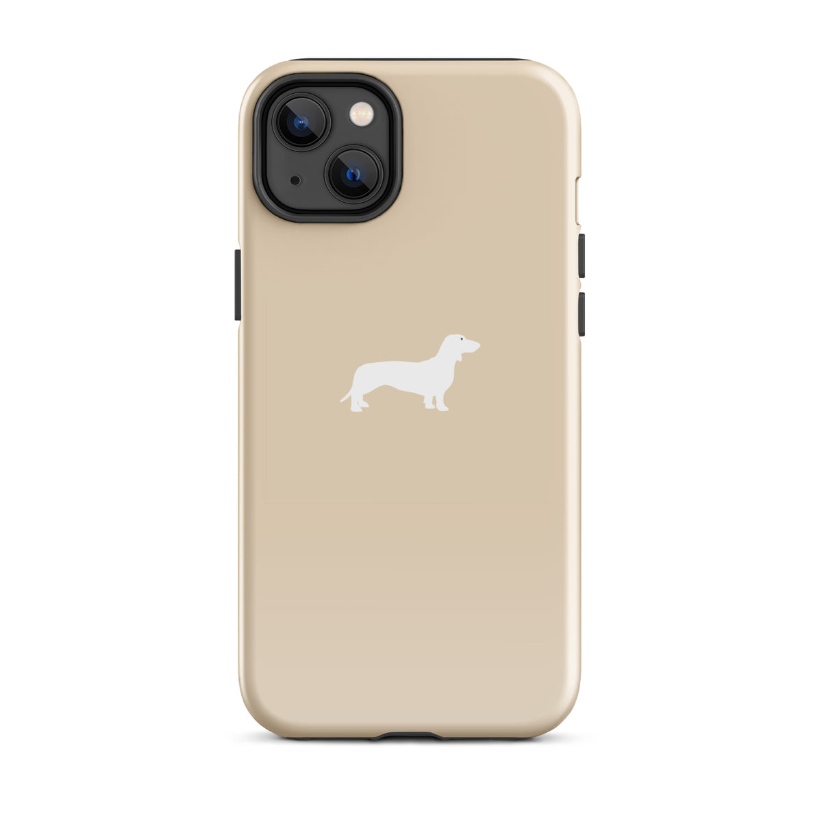 coque teckel champagne iphone resistante