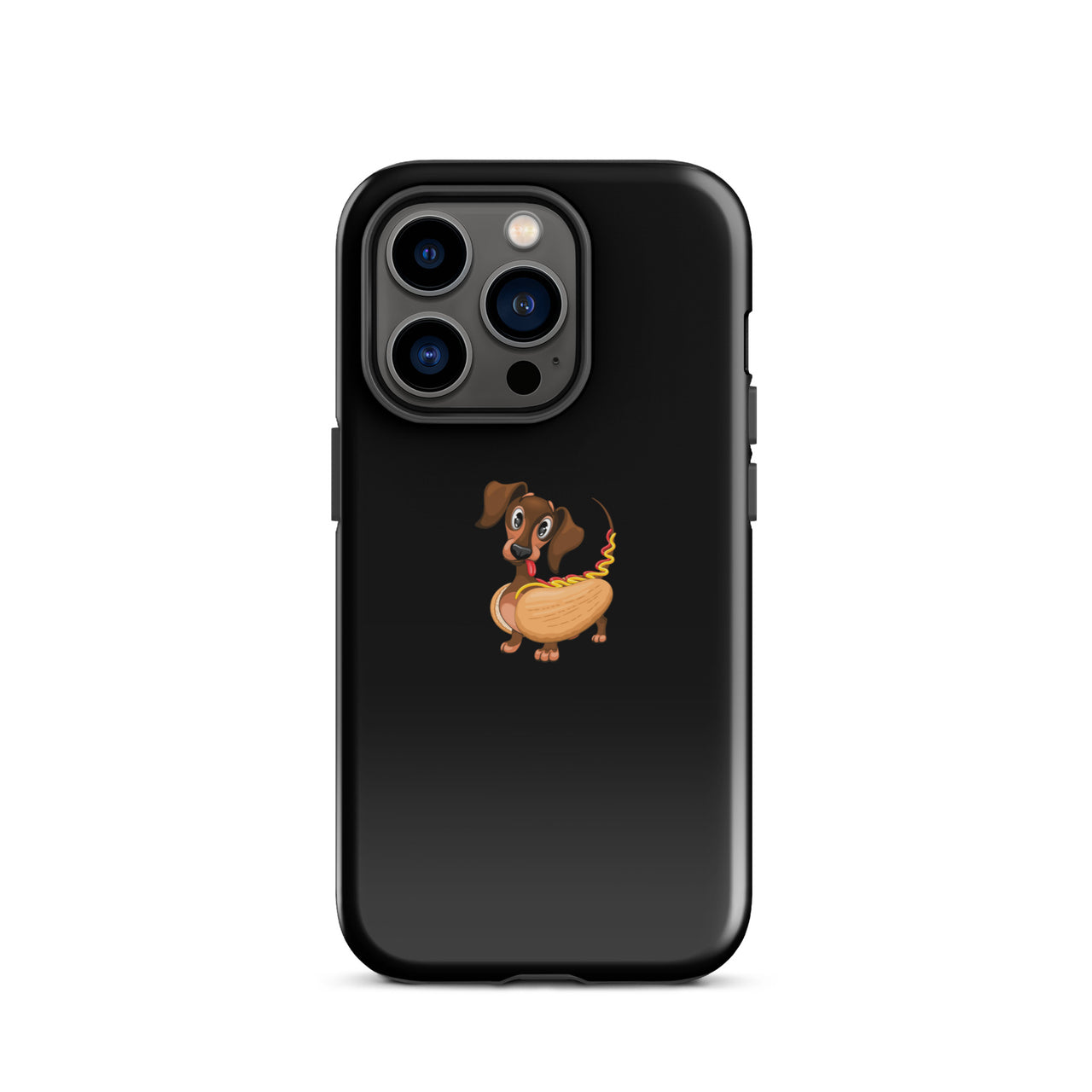 coque iphone teckel hotdog humour