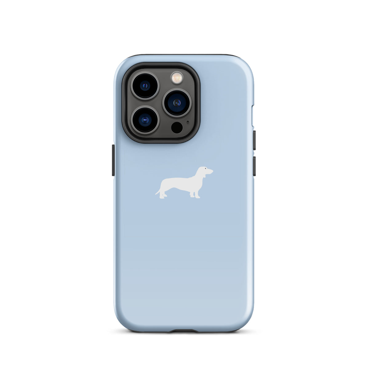 coque teckel bleu iphone resistante