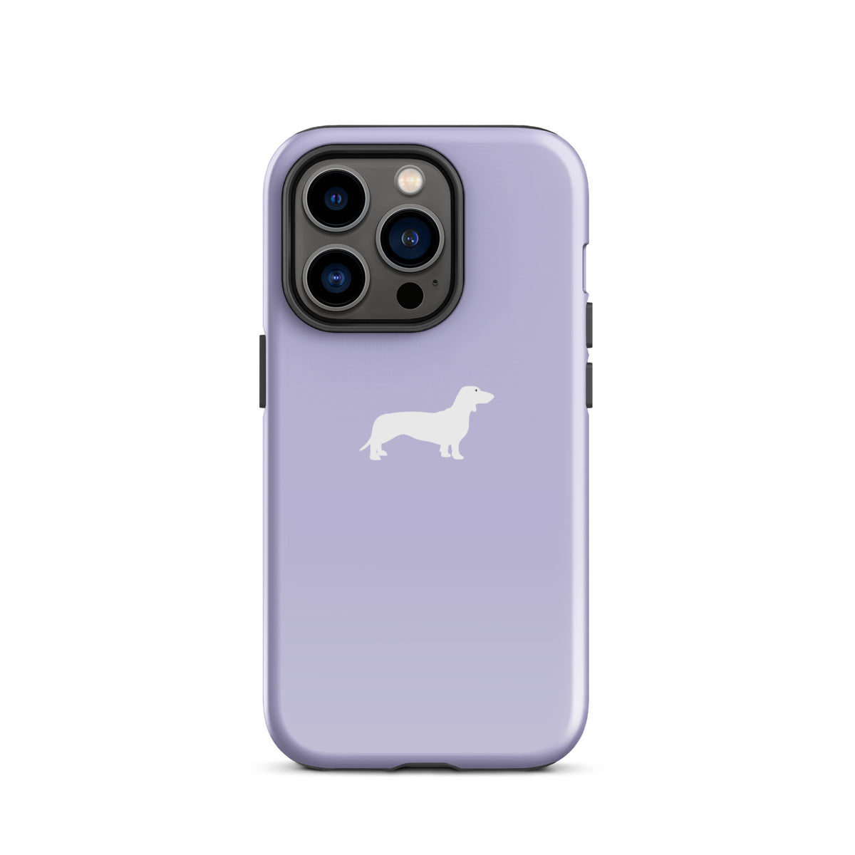 coque iphone teckel lila chocs