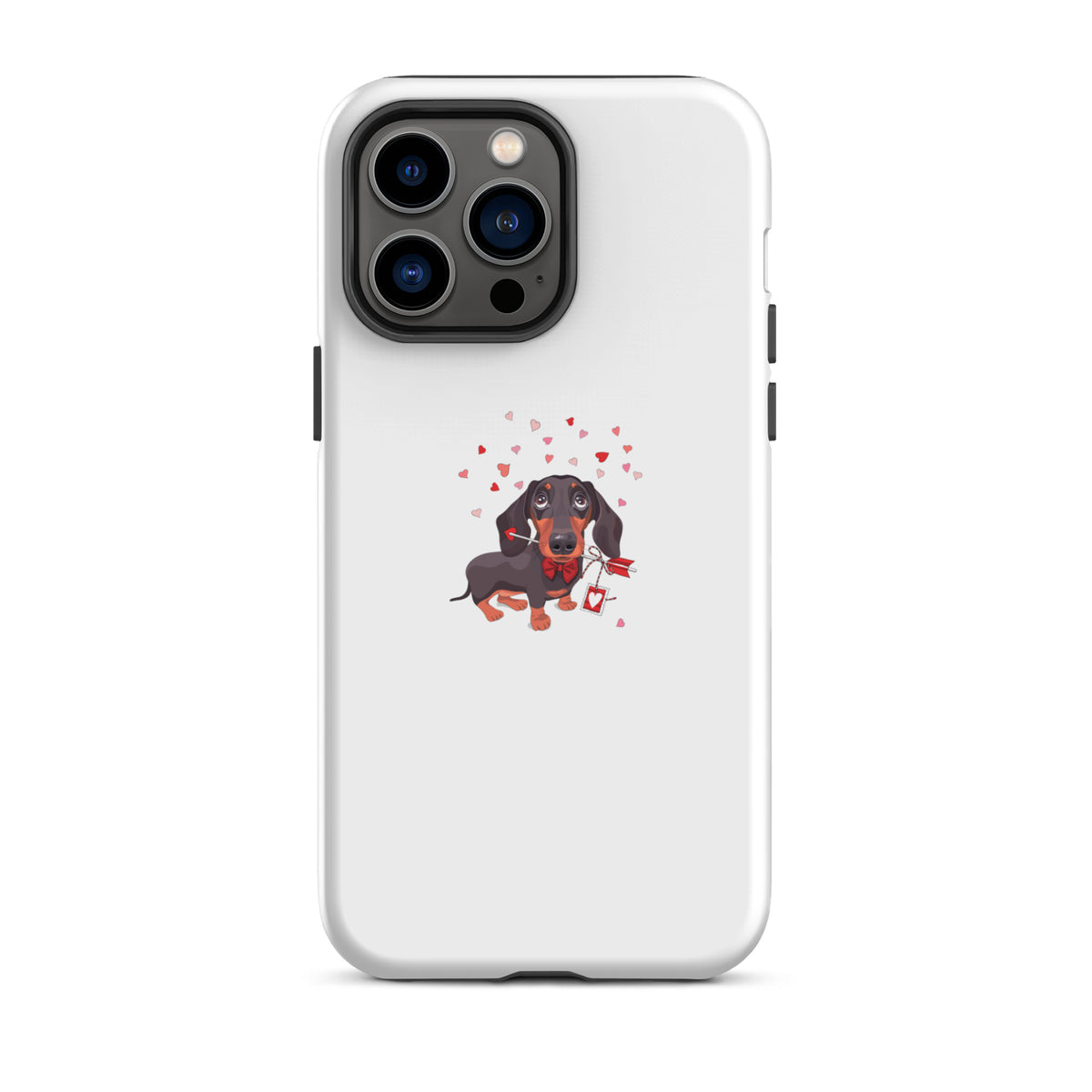 coque iphone teckel coeur