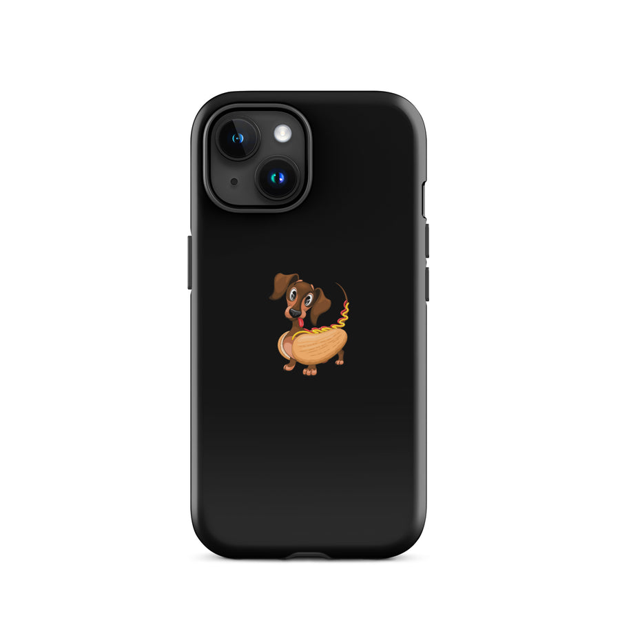 coque iphone teckel hotdog originale