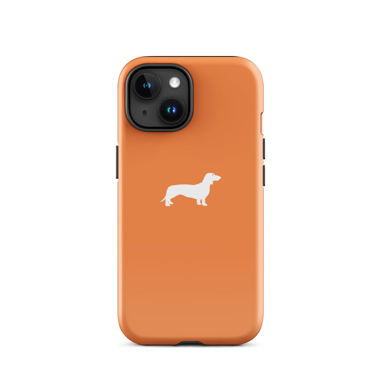 coque iphone teckel orange mode