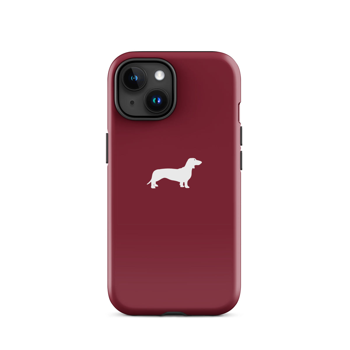 coque iphone teckel bordeaux accessoire