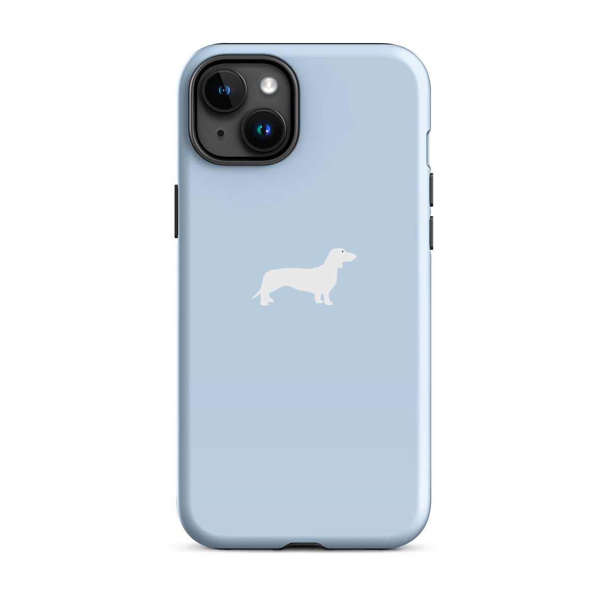 coque iphone teckel bleu accessoire