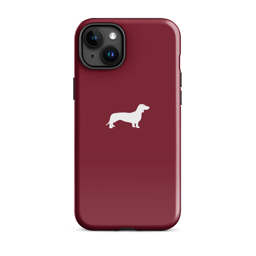 coque teckel bordeaux iphone cadeau