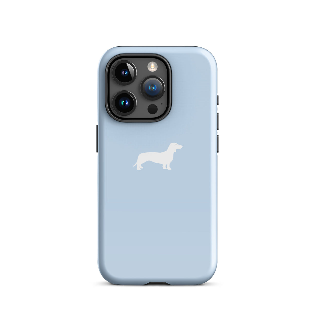 coque teckel bleu iphone cadeau
