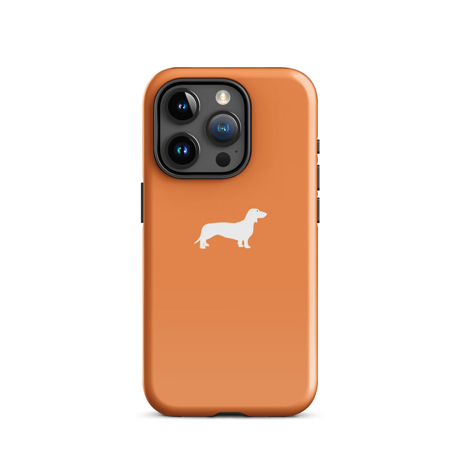coque teckel orange iphone exclusif