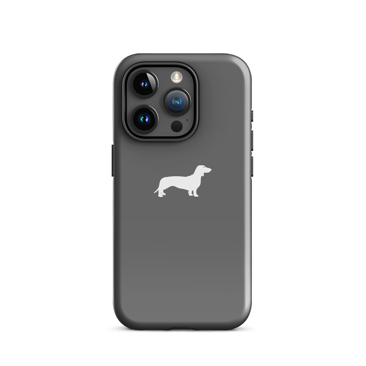 coque iphone teckel gris mode