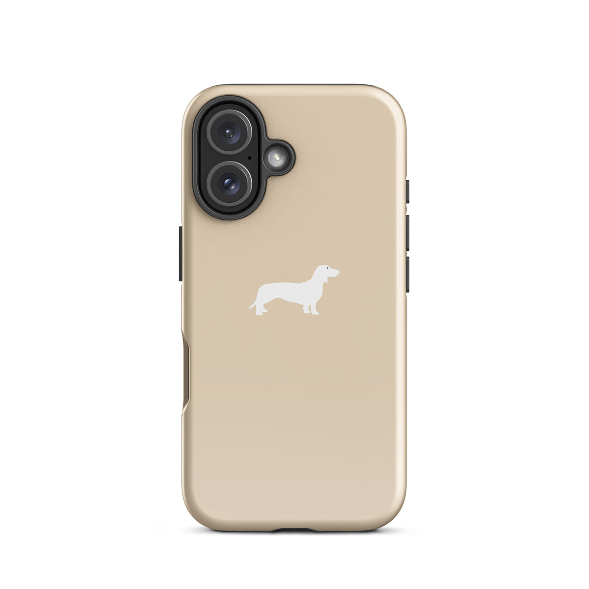 coque teckel champagne iphone exclusif