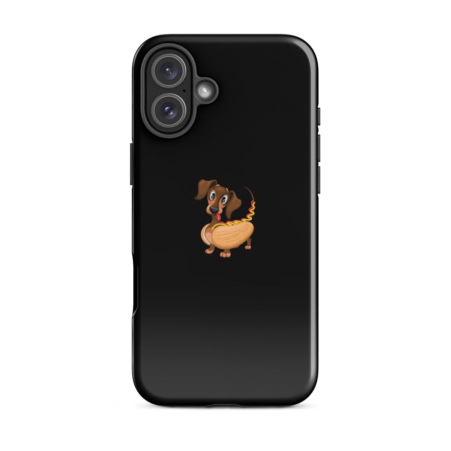 coque iphone teckel hotdog drole