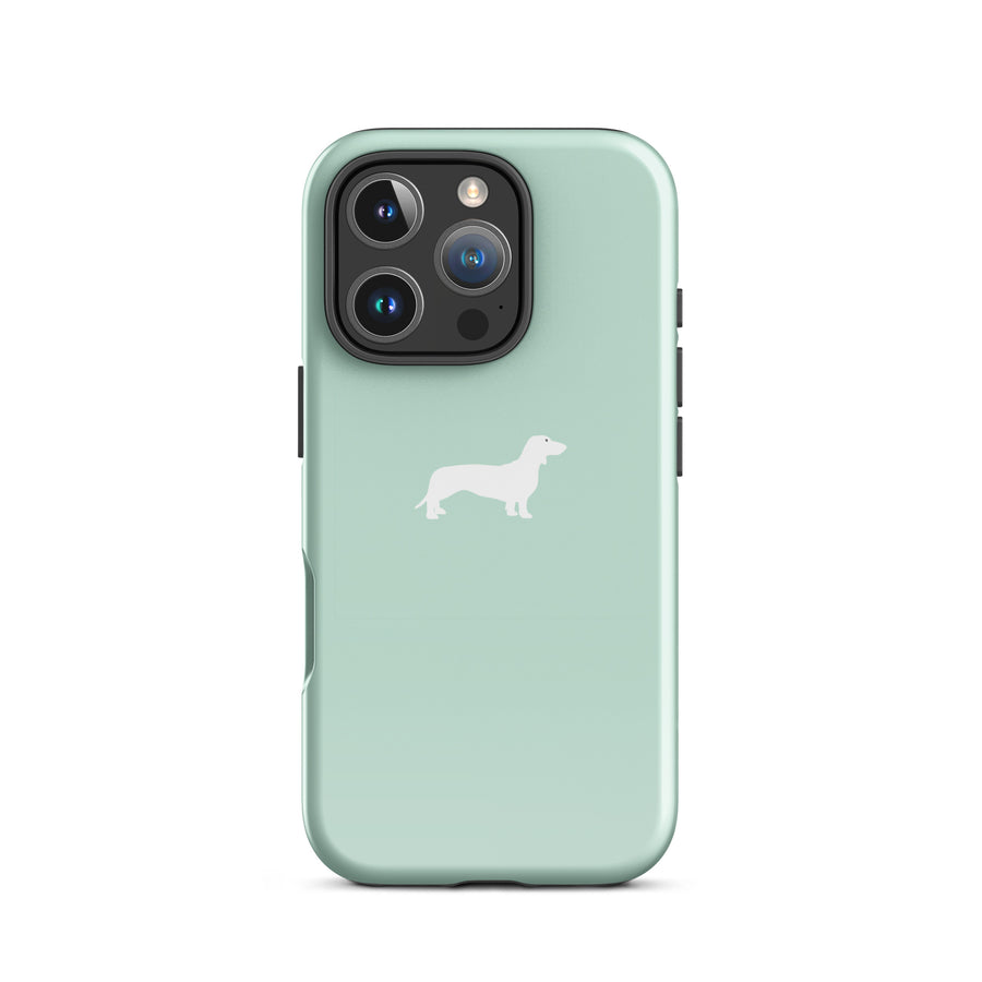 coque chien teckel iphone moderne