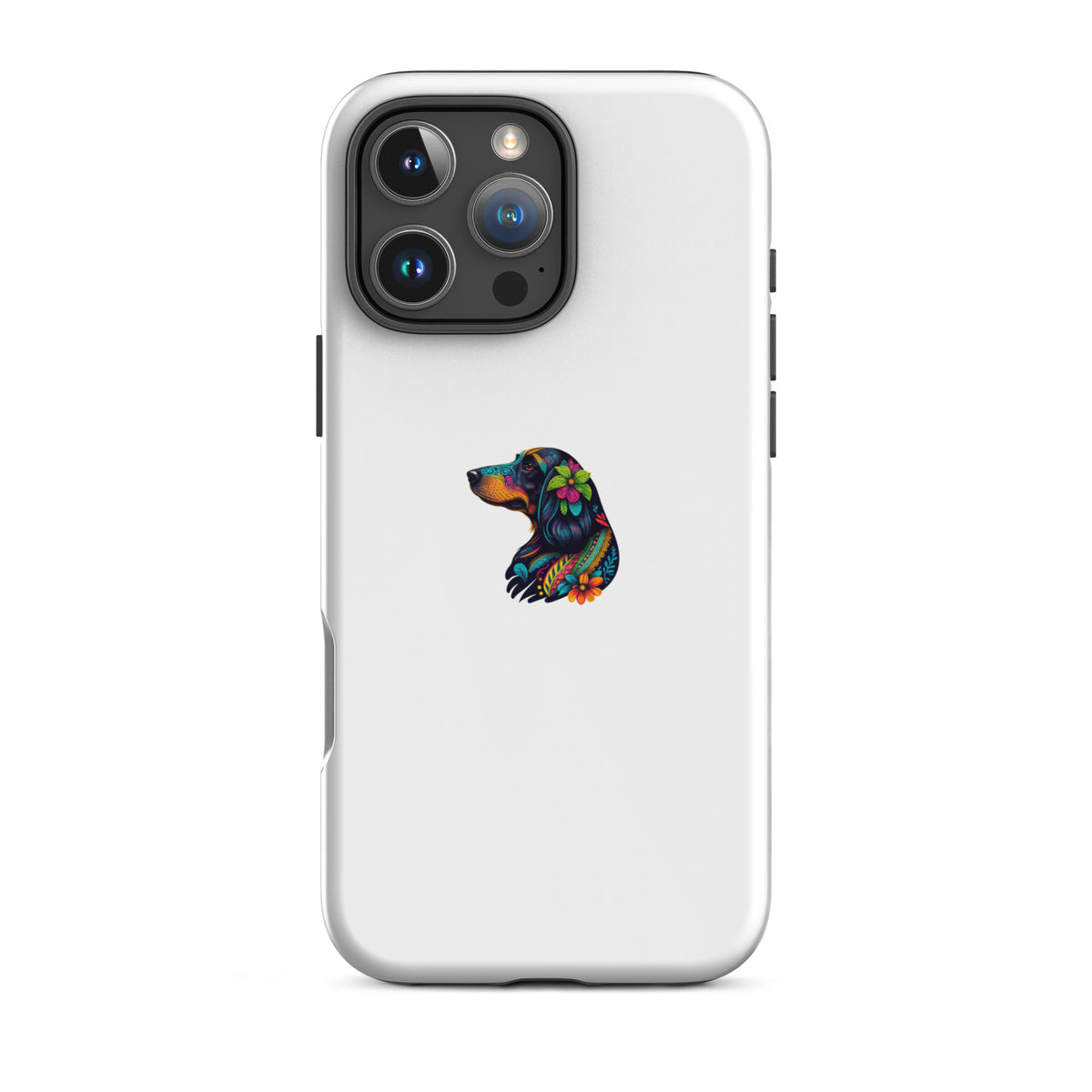 coque iphone teckel minimal