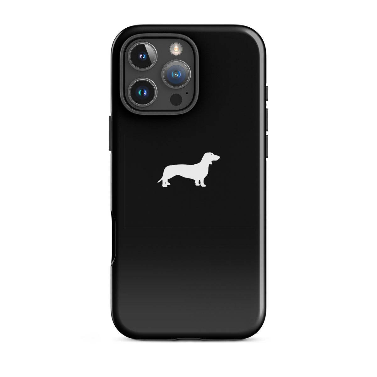 coque teckel iphone noir mode