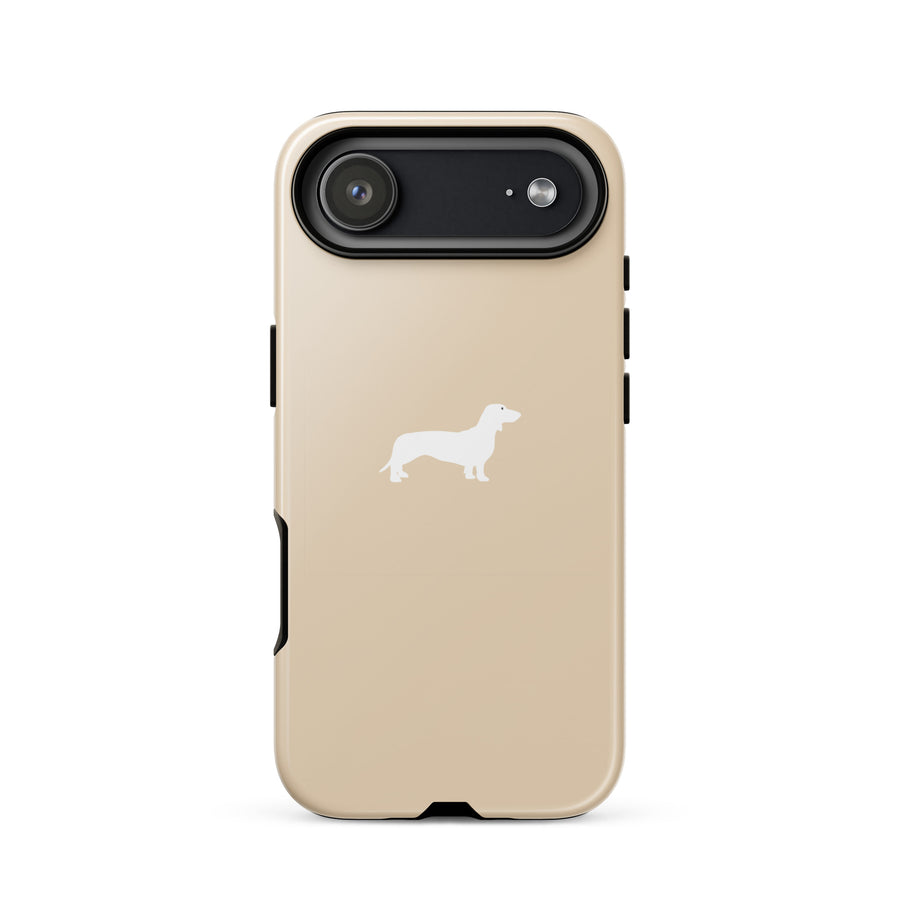 coque iphone teckel champagne teckelshop