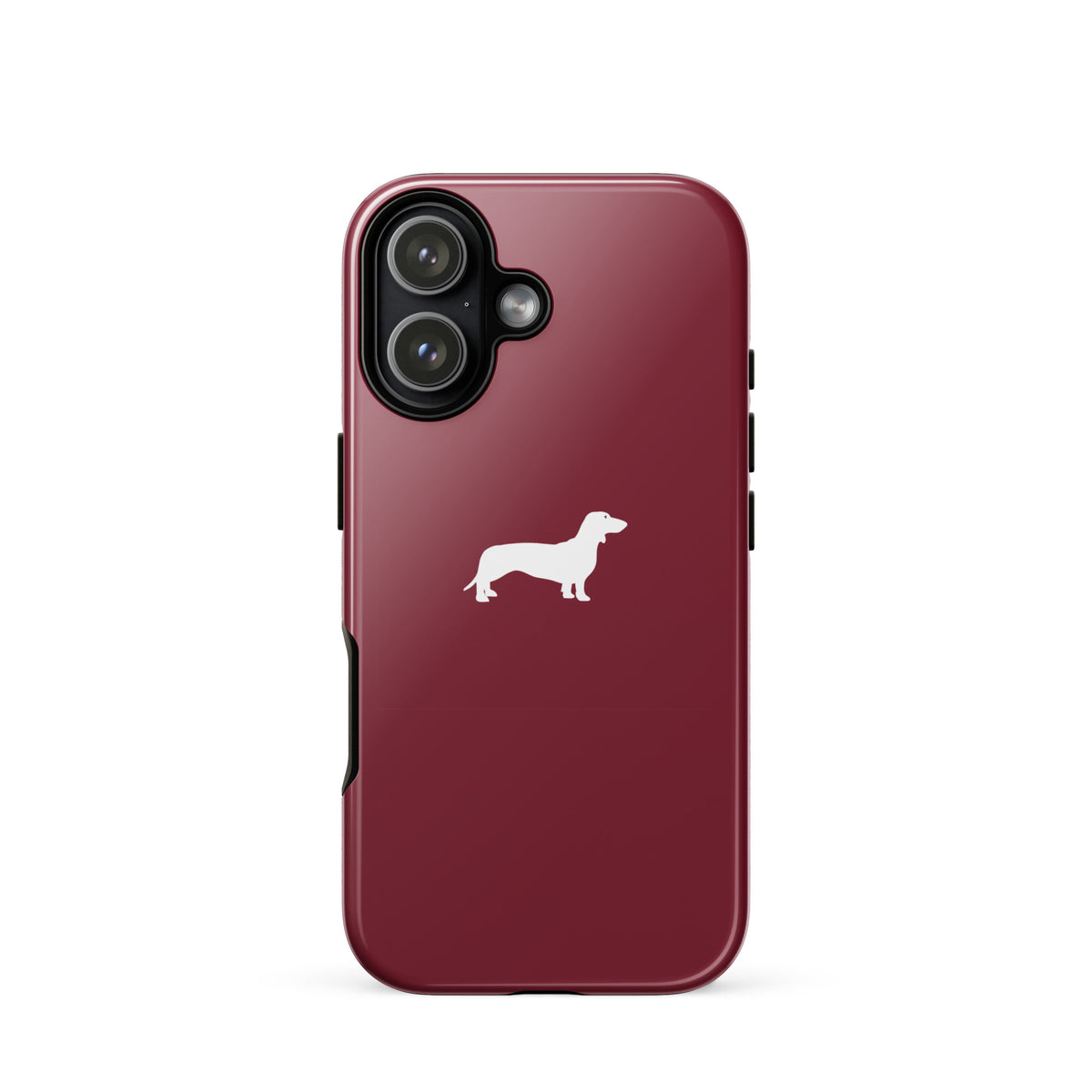 coque teckel bordeaux iphone usage quotidien