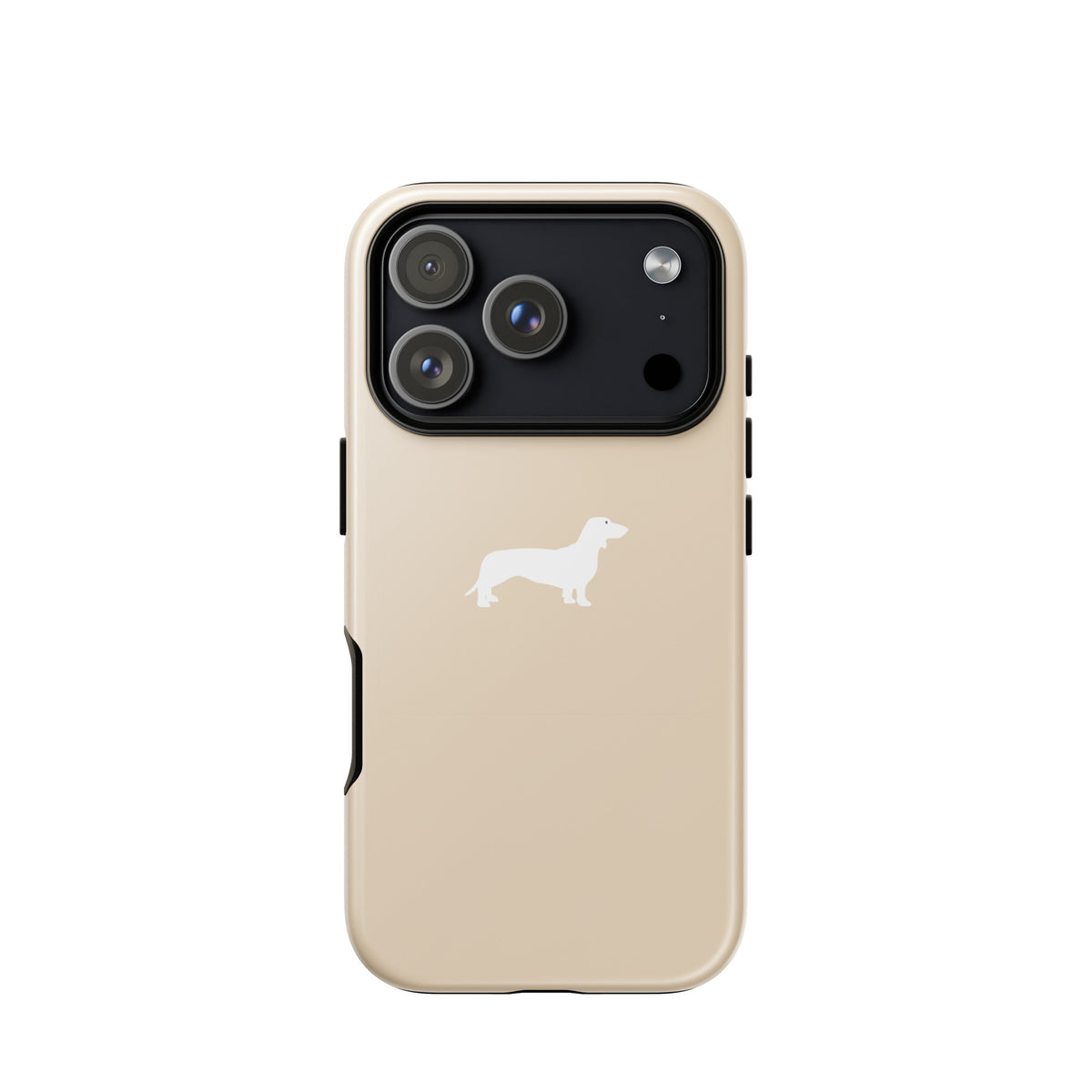 coque iphone chien saucisse champagne teckelshop
