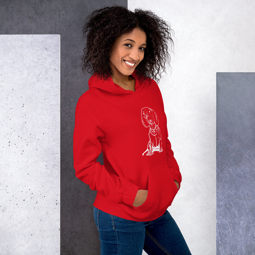 Hoodie Teckel Femme