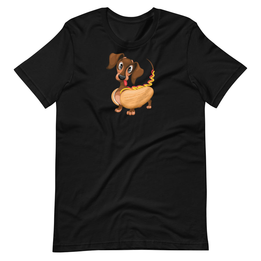 T-Shirt Hund Wurst Humor