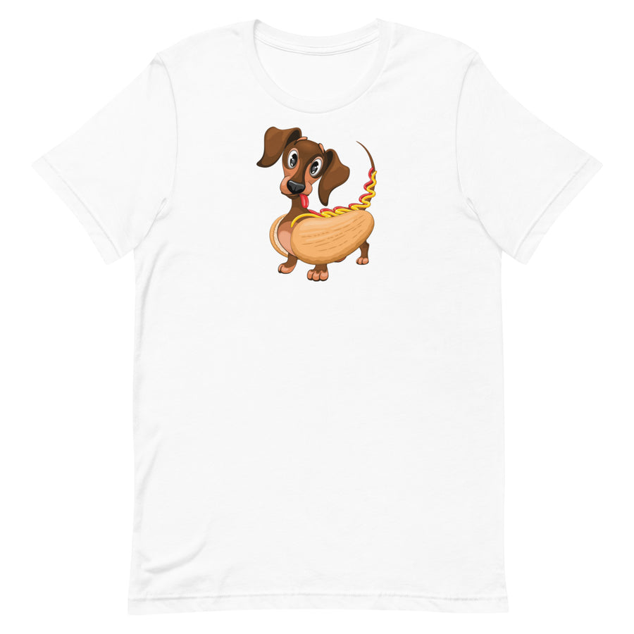 T-Shirt Hund Hot Dog
