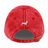 casquette canine style vintage