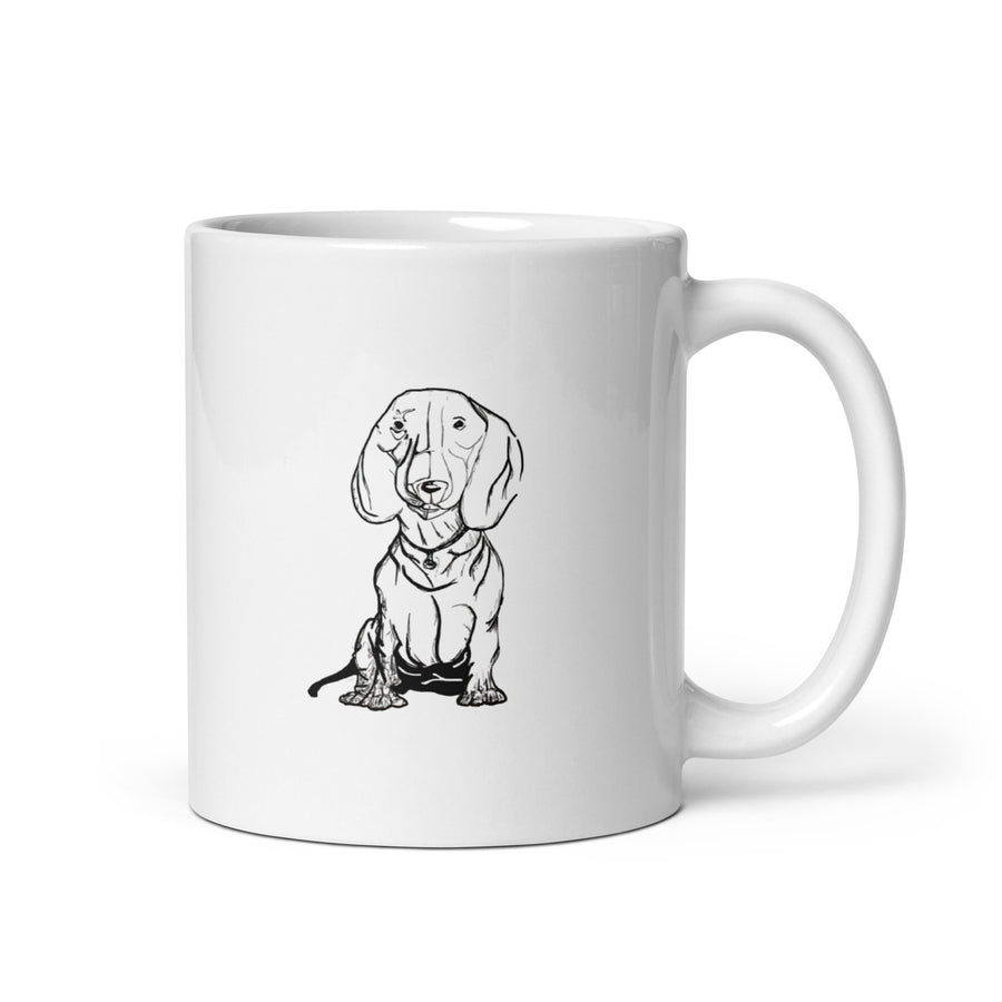 Tasse mit Dackel
