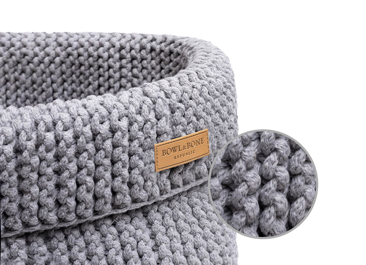 Panier pour Jouet Gris Chien