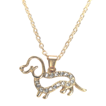 Pendentif Femme Chien 