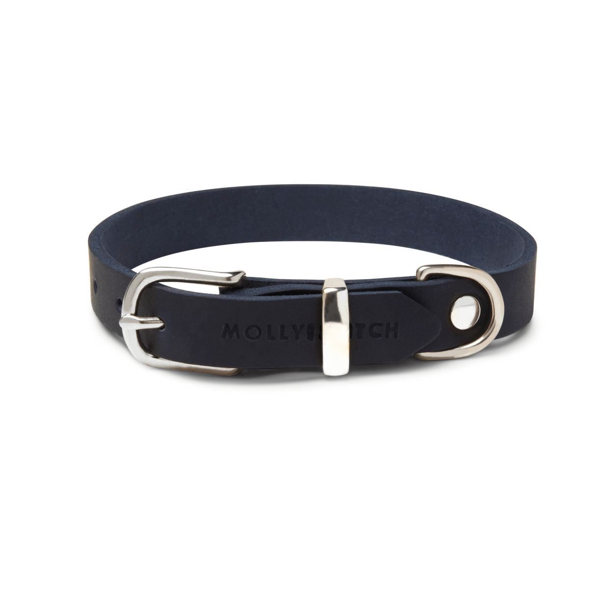 Luxus-Hundehalsband in Blau