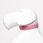 Collier Chien Luxe Rose