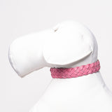 Collier Chien Luxe Rose