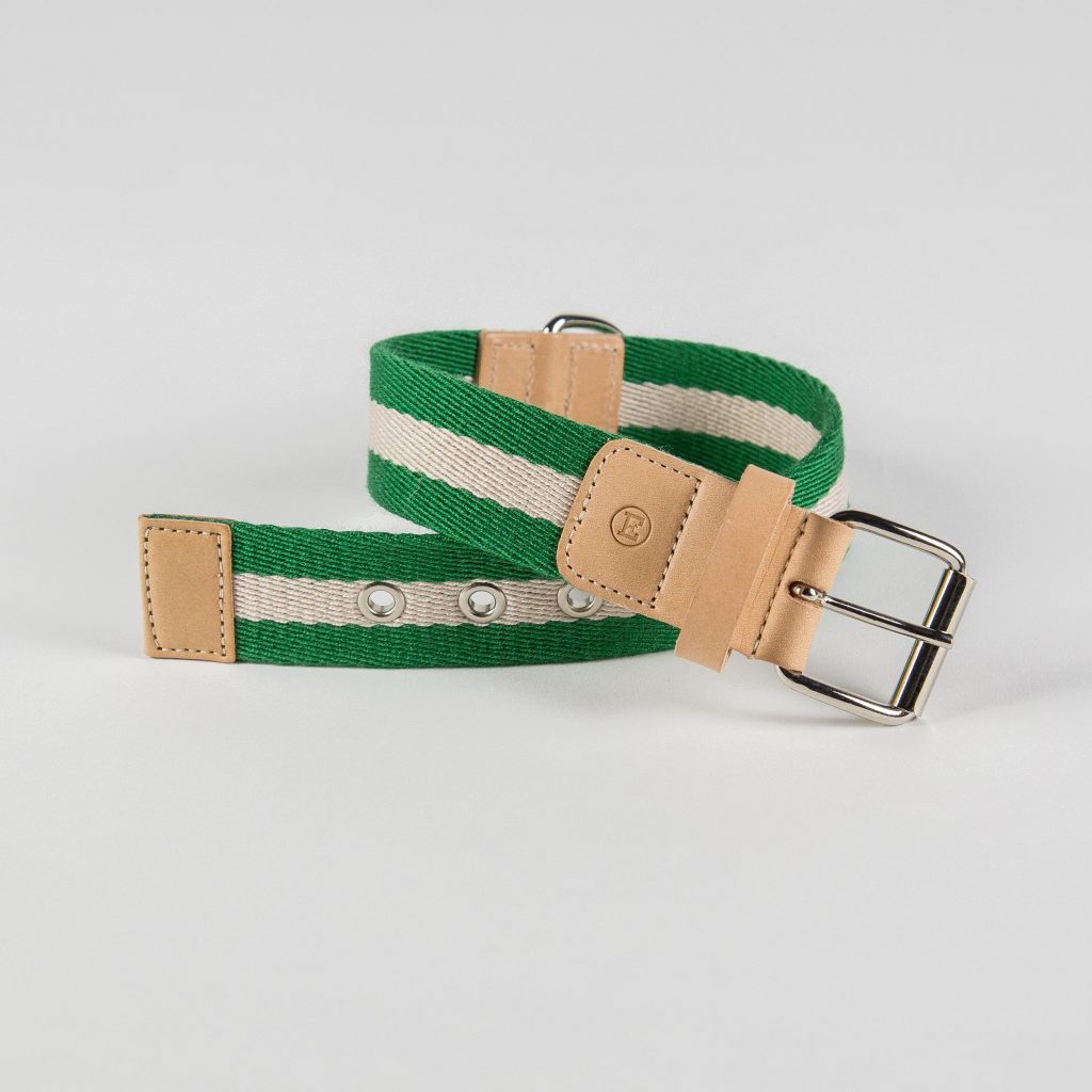 Collier Chien Tissu Large Luxe