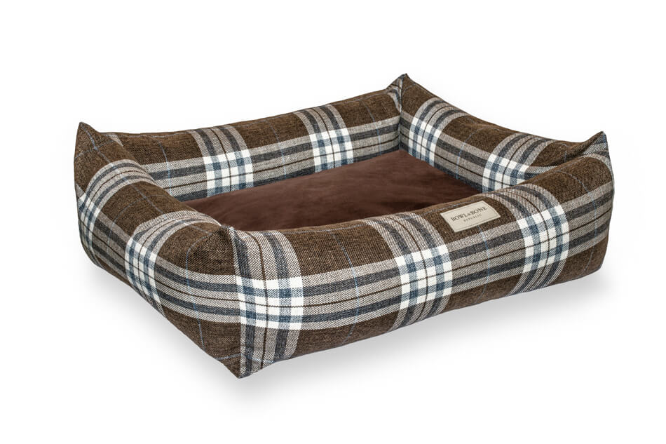 Braunes Hundebett 