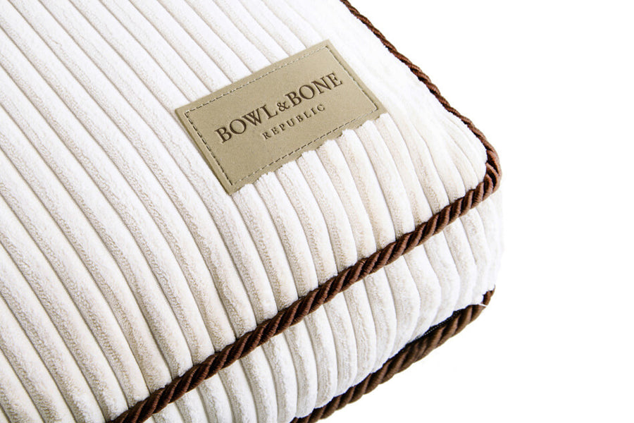 Coussin pour Chien Blanc