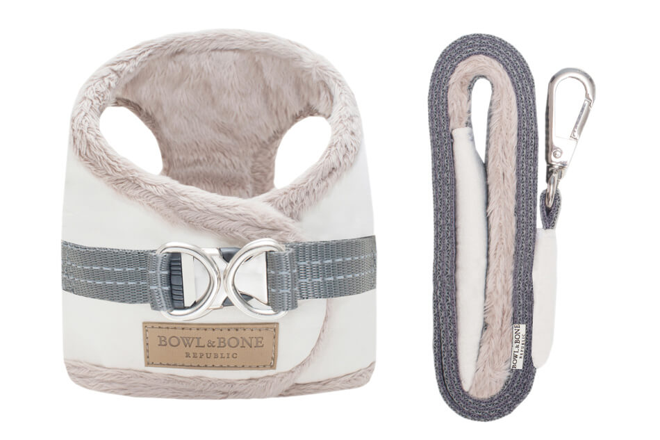 Harnais et Laisse Fourrure pour Teckel