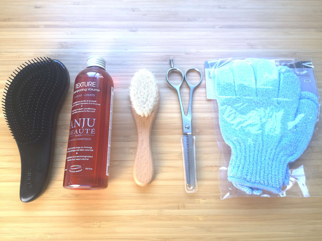 Produkte für die Pflege von langhaarigen Dackeln