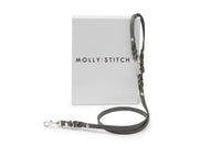 Thumbnail for Laisse Cuir Chien Reglable Gris