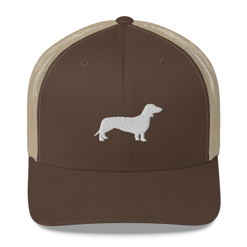 Casquette Trucker Teckel Marron
