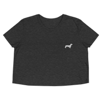 Thumbnail for Crop Top Chien Gris