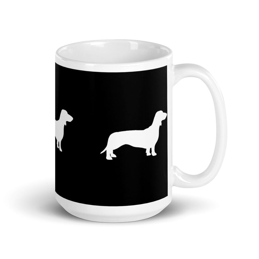 Tasse à Café Chien Noir