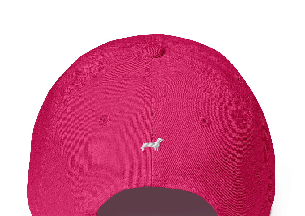 Casquette Couleur Chien Rose